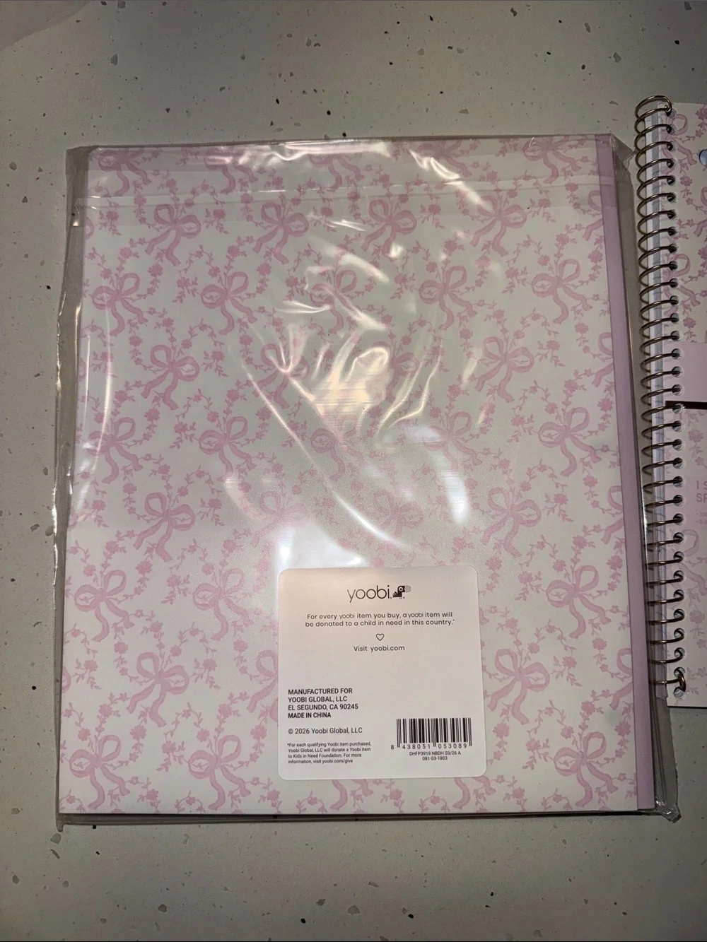 Loveshackfancy x yoobi Bow Pink Back to School Bundle